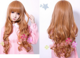 Wig Castanho Claro Médio 1