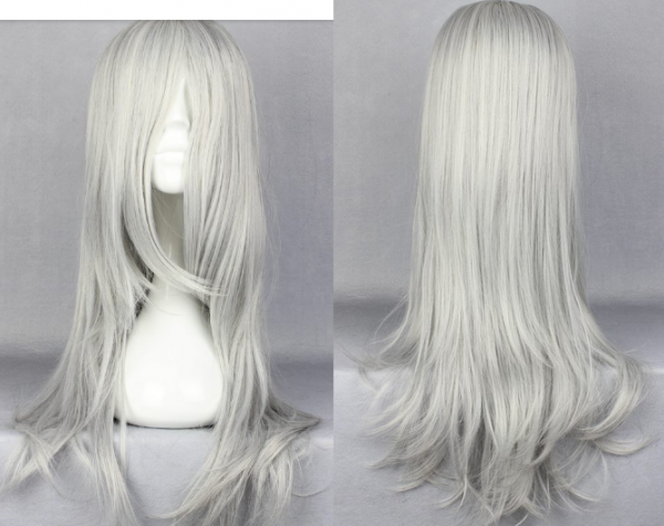 Wig Branco/Cinza Médio 2