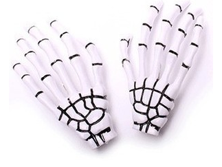 Presilha Mão de Caveira Branco