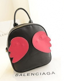 Mochila Angel Preto e Vermelho