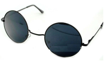 Óculos de Sol Estilo Retro Gráfite