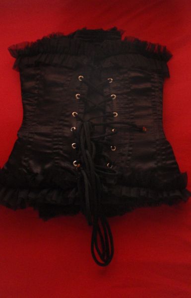 Corselete preto Ajustável