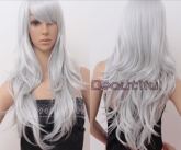 Wig Branco/Cinza Médio 1