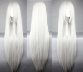 Wig Branco/Cinza Longo 2