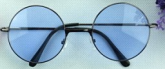 Óculos de Sol Estilo Retro Azul Light