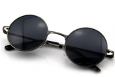 Óculos de Sol Estilo Retro Preto B
