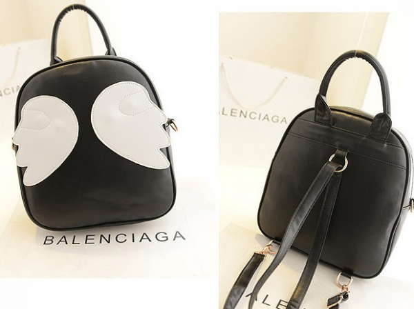 Mochila Angel Preto e Branco